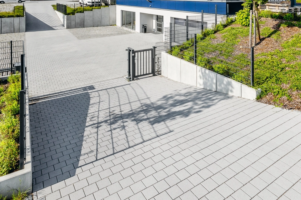 company plants modern business premises
